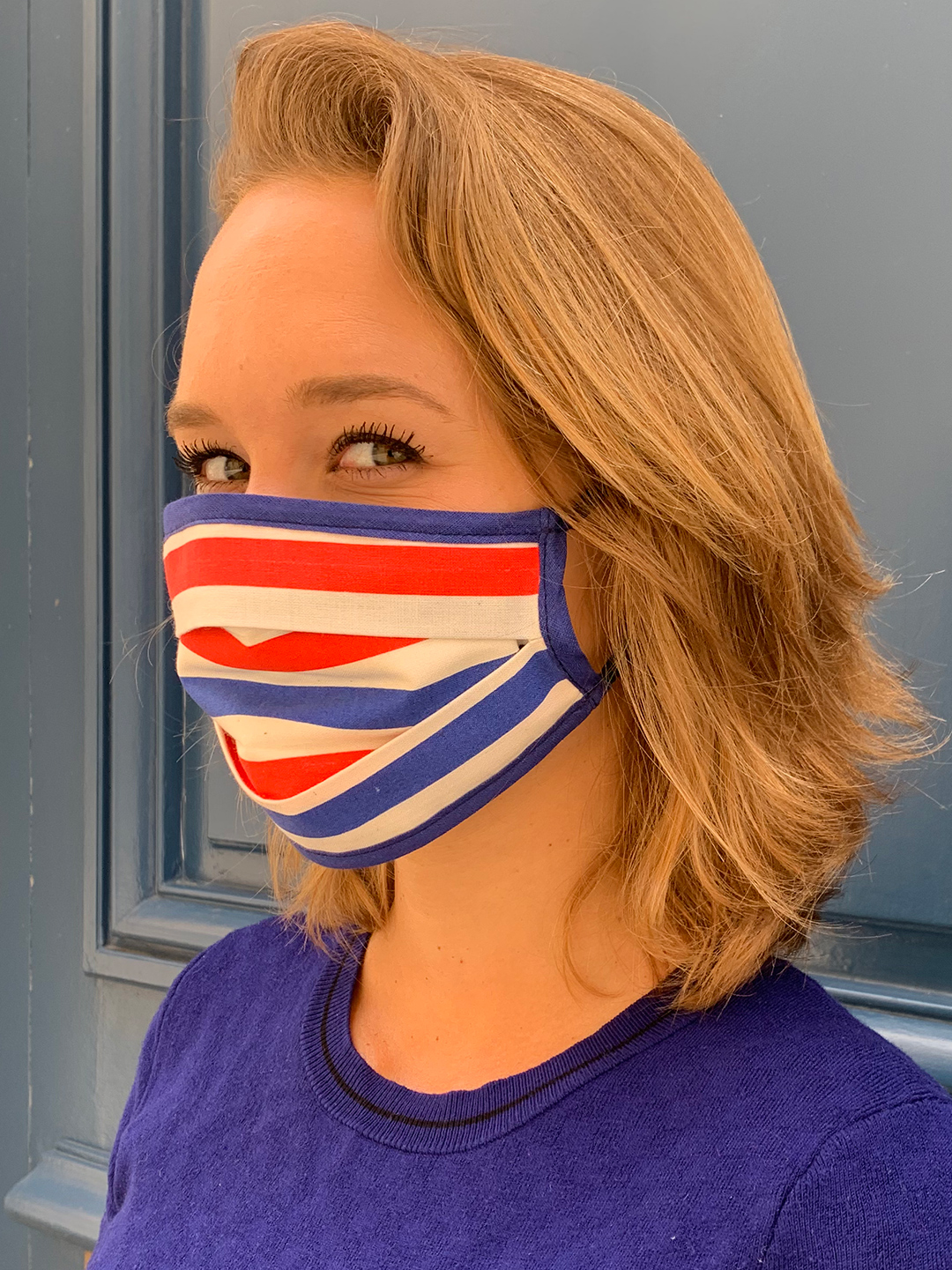 Masque de Protection  Tricolore Femme
